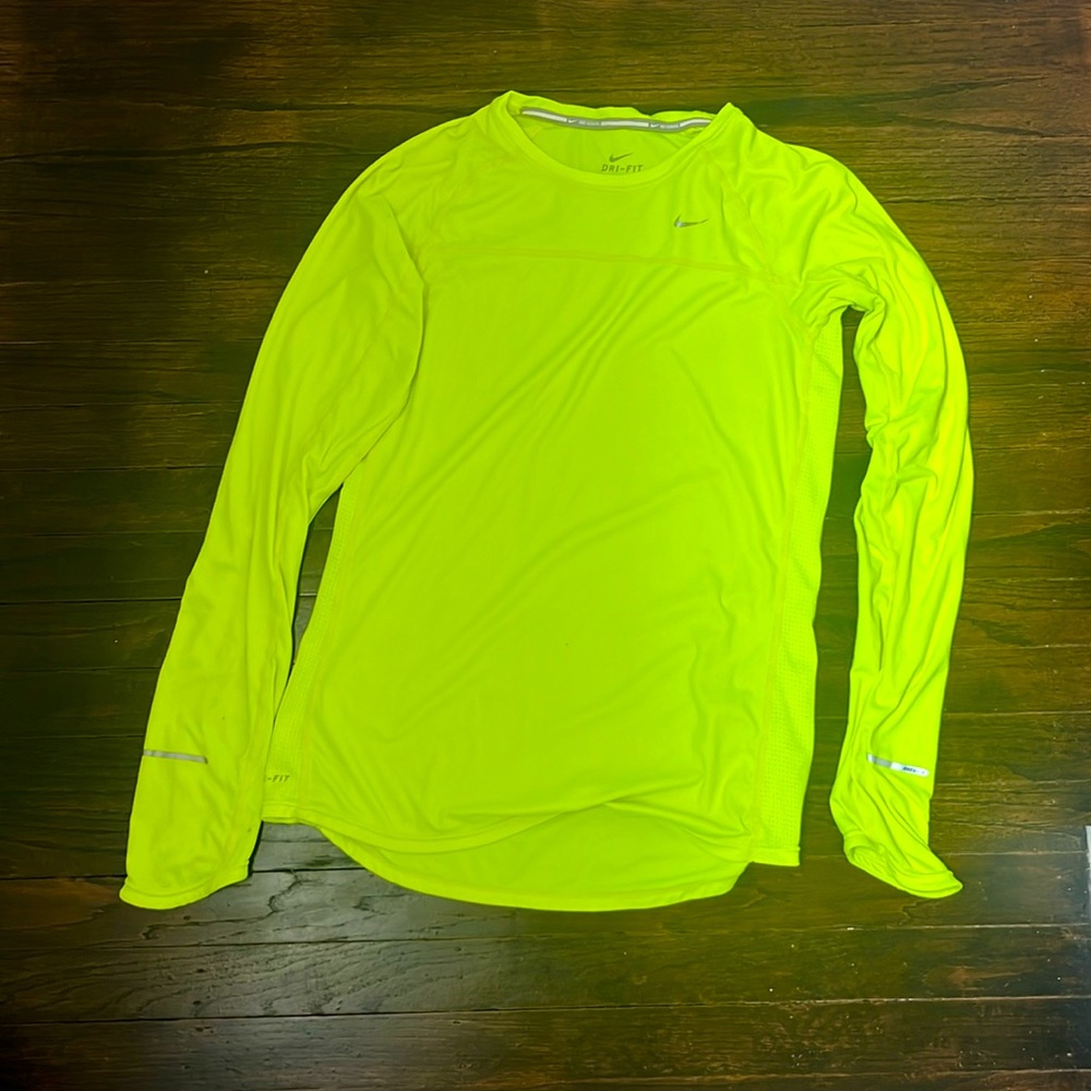 Nike running (Nike miler) long sleeve top
